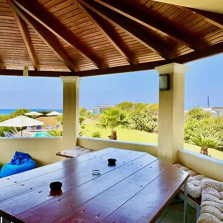 Beachfront Justrelax With Private Pool By Dadovillas Acharavi (Corfu)